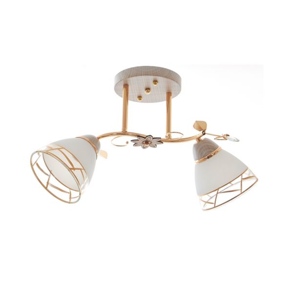 МЕТАЛЕН ПОЛИЛЕЙ ЗЛАТО 2X40W 1383/2 GD