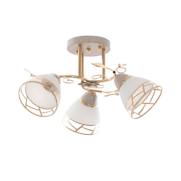 МЕТАЛЕН ПОЛИЛЕЙ ЗЛАТО 3X40W 1383/3 GD