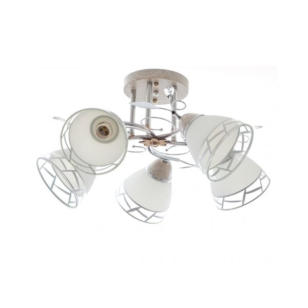 МЕТАЛЕН ПОЛИЛЕЙ ХРОМ 5X40W 1383/5 CH