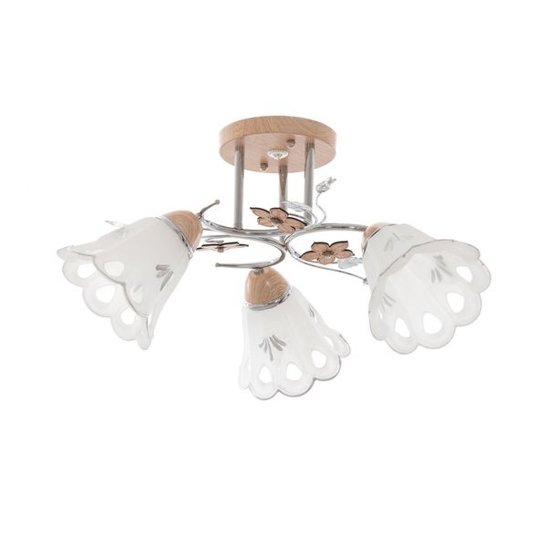 МЕТАЛЕН ПОЛИЛЕЙ ХРОМ 3X40W 1384/3 CH