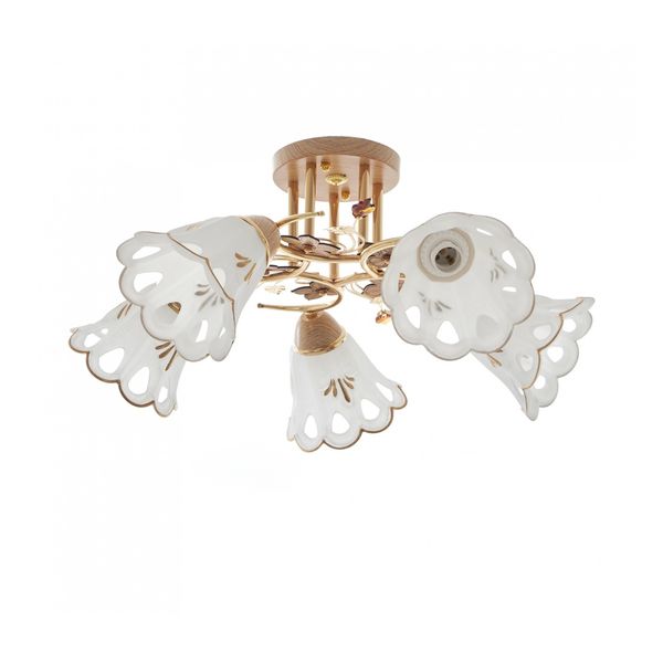 МЕТАЛЕН ПОЛИЛЕЙ ЗЛАТО 5X40W 1384/5 GD