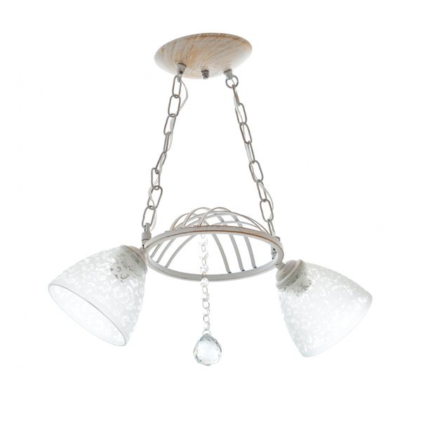 МЕТАЛЕН ПОЛИЛЕЙ БЯЛ 2X40W 1388/2 WH