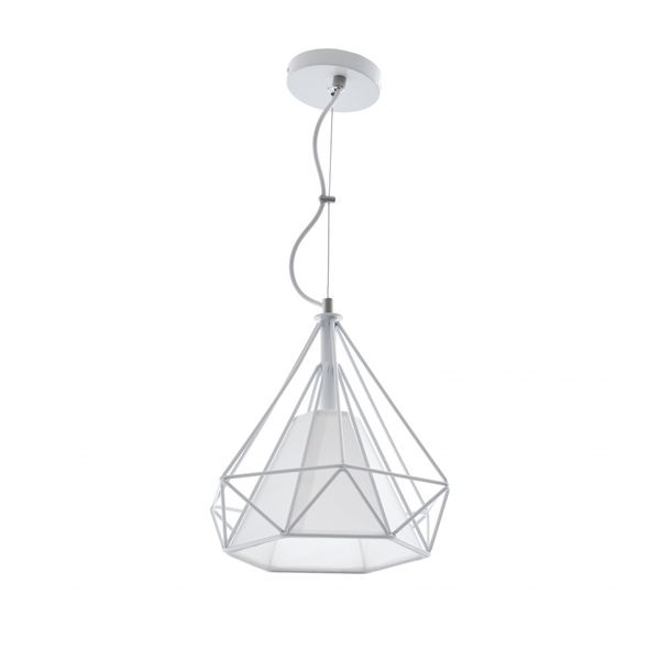 МЕТАЛЕН ПЕНДЕЛ БЯЛ 1X40W 1430/25 WH