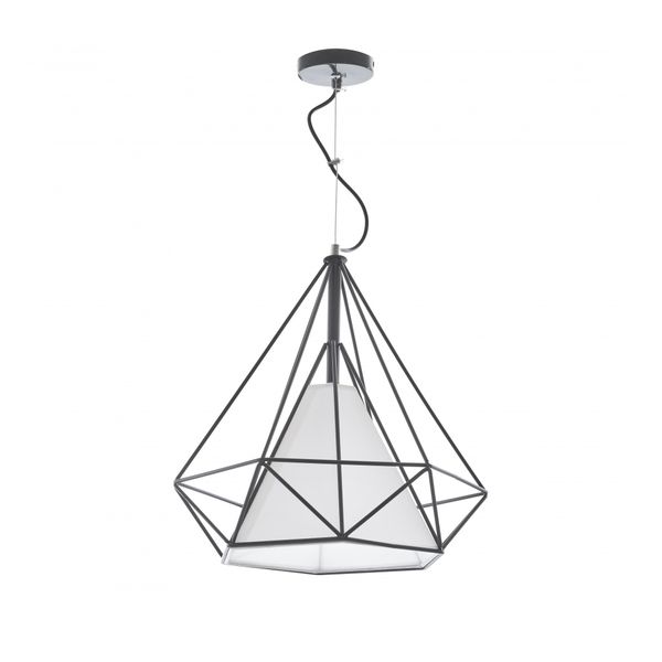 МЕТАЛЕН ПЕНДЕЛ ЧЕРЕН 1X40W 1430/38 BK