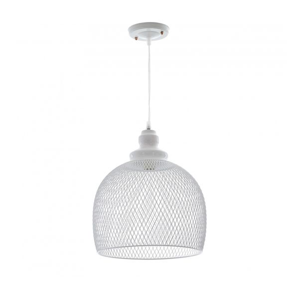 МЕТАЛЕН ПЕНДЕЛ БЯЛ 1X40W 1434 WH