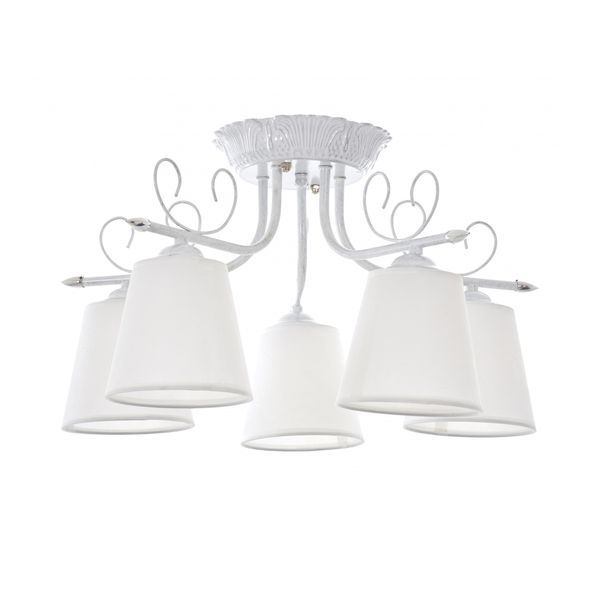 МЕТАЛЕН ПОЛИЛЕЙ БЯЛ 5X40W 1446/5 SW