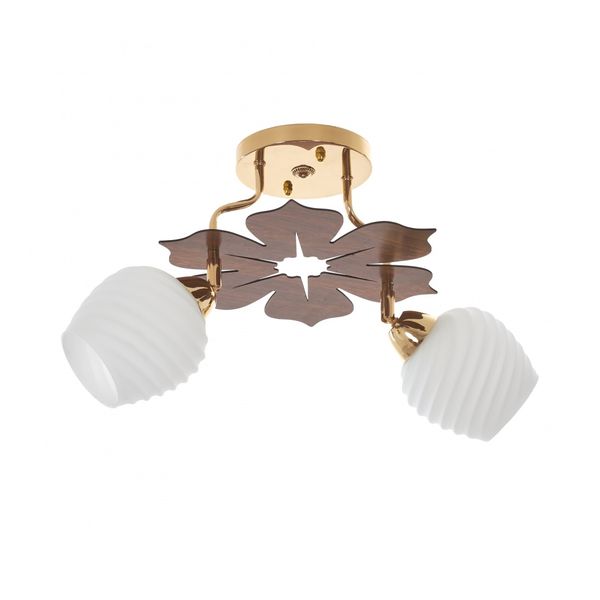 МЕТАЛЕН ПОЛИЛЕЙ ЗЛАТО 2X40W 1447/2 GD