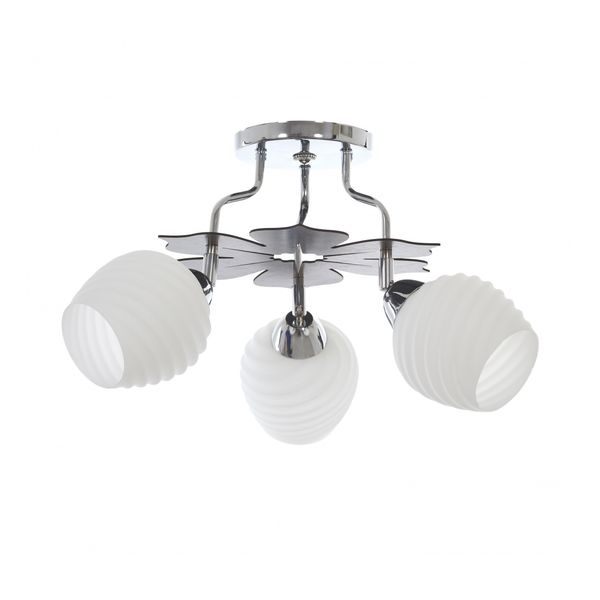 МЕТАЛЕН ПОЛИЛЕЙ ХРОМ 3X40W 1447/3 CH