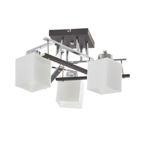 МЕТАЛЕН ПОЛИЛЕЙ ТЪМНО КАФЯВ 3X40W 1454/3 CF