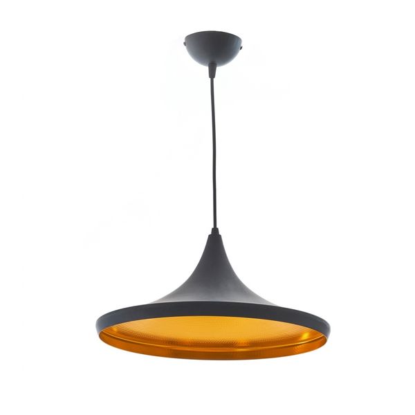 МЕТАЛЕН ПЕНДЕЛ ЧЕРЕН 1X40W 1473 BK