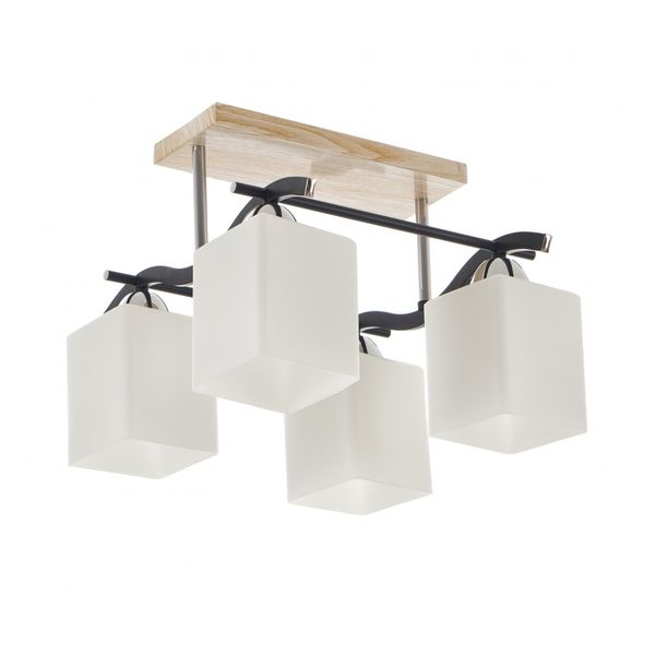 МЕТАЛЕН ПОЛИЛЕЙ ХРОМ 4X40W 1524/4