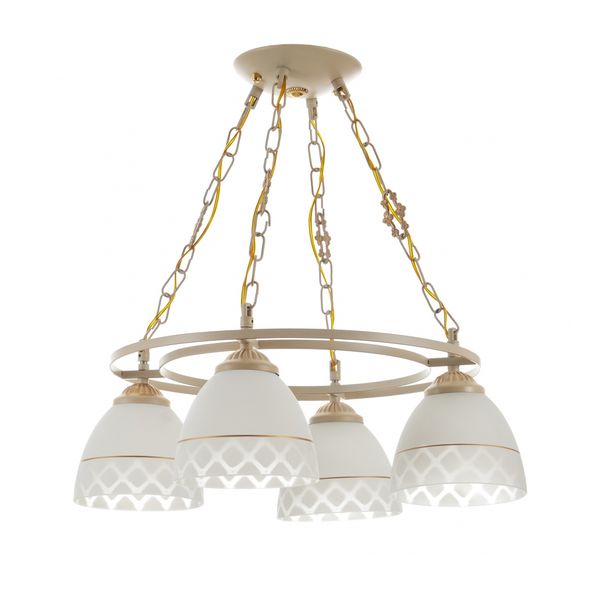 МЕТАЛЕН ПОЛИЛЕЙ БЯЛ 4X40W 1528/4