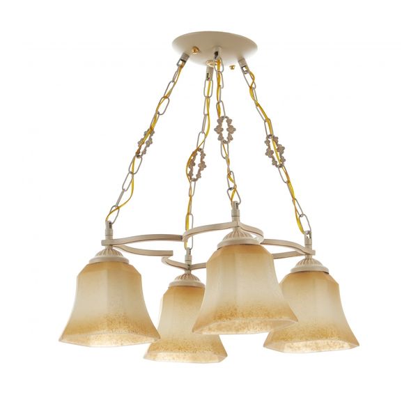 МЕТАЛЕН ПОЛИЛЕЙ БЯЛ 4X40W 1529/4