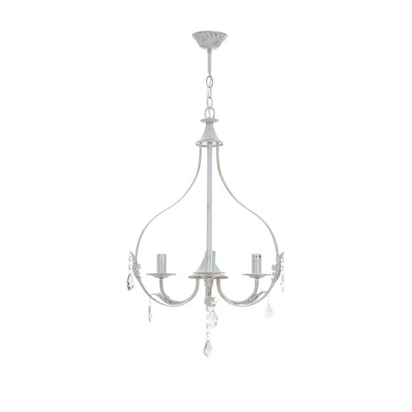 МЕТАЛЕН ПОЛИЛЕЙ БЯЛ 3X40W 1556/3 WT/GD