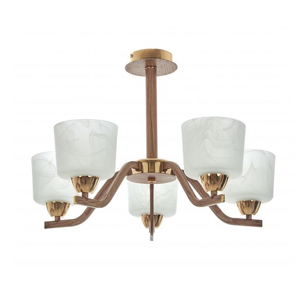 МЕТАЛЕН ПОЛИЛЕЙ КАФЯВ 5X40W 1760/5 WG