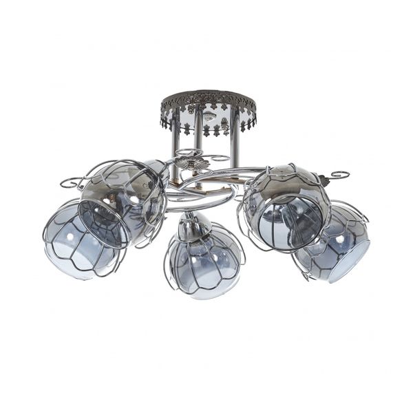 МЕТАЛЕН ПОЛИЛЕЙ ХРОМ 5X40W 1767/5 BP