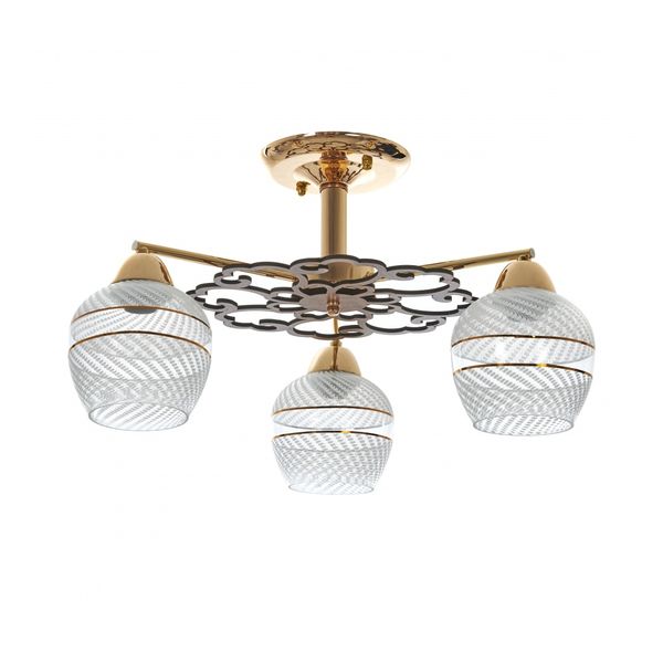 МЕТАЛЕН ПОЛИЛЕЙ ЗЛАТО 3X40W 1770/3 GD