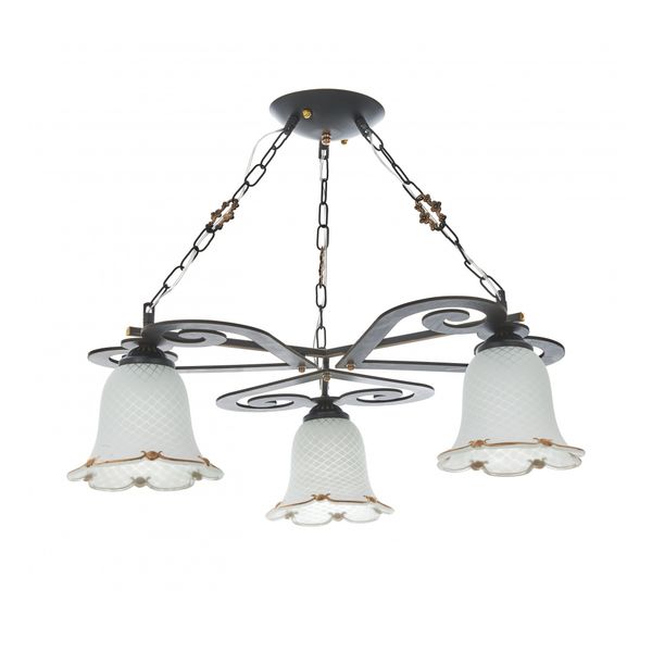 МЕТАЛЕН ПОЛИЛЕЙ ЧЕРЕН 3X40W 1777/3 BK