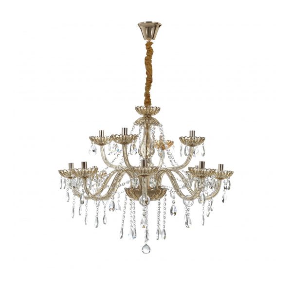 КРИСТАЛЕН ПОЛИЛЕЙ ЗЛАТО 12X40W 1796/12 GD