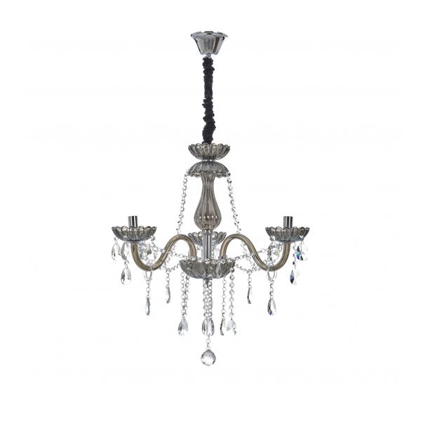 КРИСТАЛЕН ПОЛИЛЕЙ ОПУШЕН 3X40W 1796/3 SMK