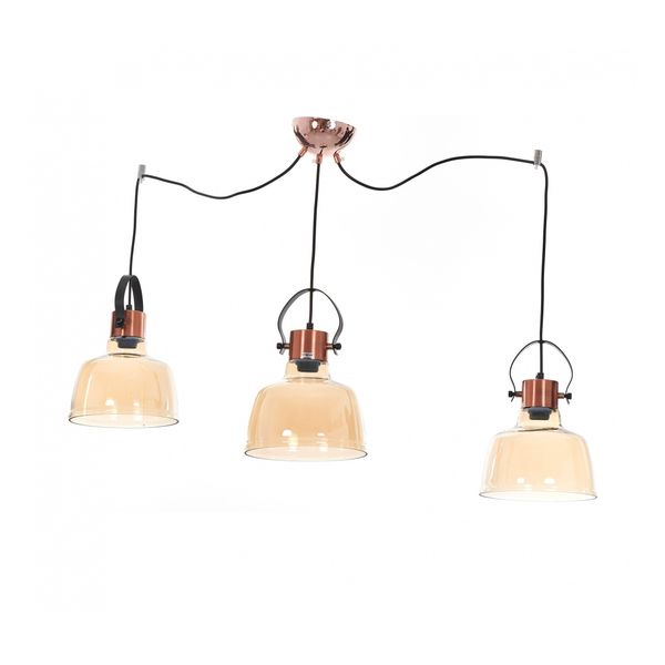 СТЪКЛЕН ПОЛИЛЕЙ ЧЕРЕН 3X40W 1797/3