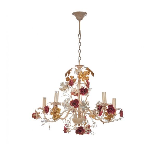 МЕТАЛЕН ПОЛИЛЕЙ КРЕМ 5X40W 1816/5