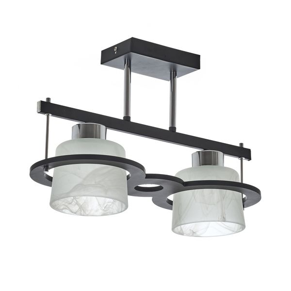 МЕТАЛЕН ПОЛИЛЕЙ ЧЕРЕН 2X40W 1823/2