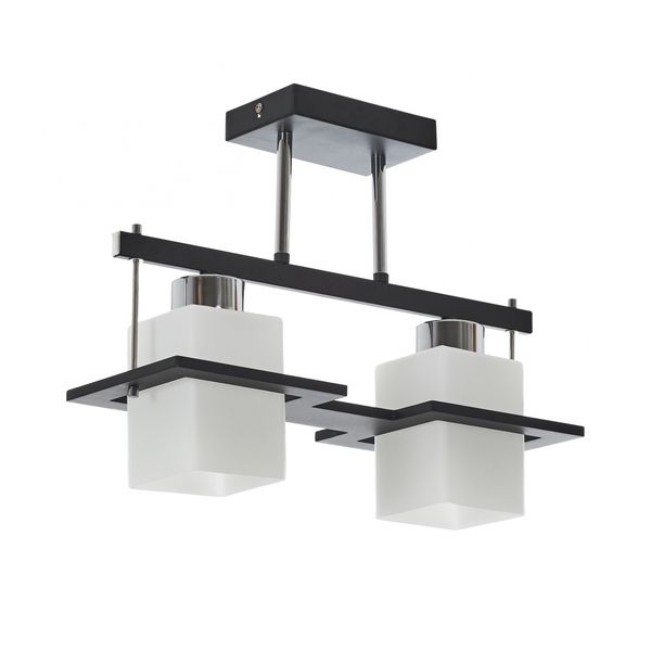 МЕТАЛЕН ПОЛИЛЕЙ ЧЕРЕН 2X40W 1824/2