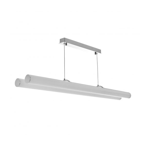 СТЪКЛЕН ПОЛИЛЕЙ ХРОМ LED 48W 4000K 1839/48W