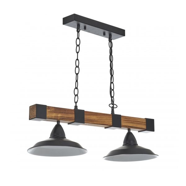 ПОЛИЛЕЙ ОТ ДЪРВО ЧЕРЕН 2X40W 1869/2