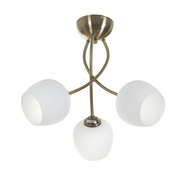 СТЪКЛЕН ПОЛИЛЕЙ БРОНЗ 3X40W 1961/3 AB