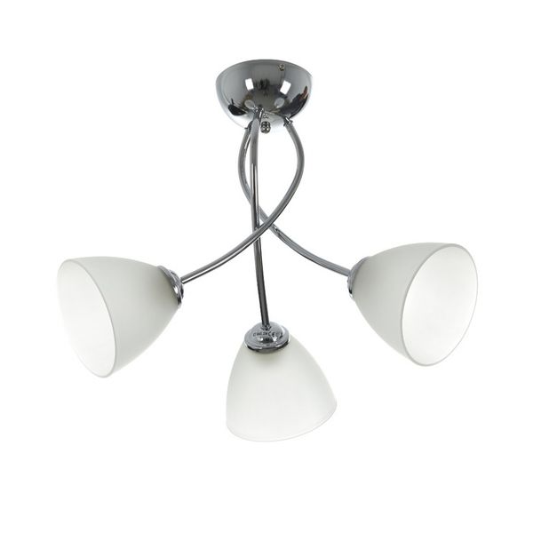 СТЪКЛЕН ПОЛИЛЕЙ ХРОМ 3X40W 1961/3 CH