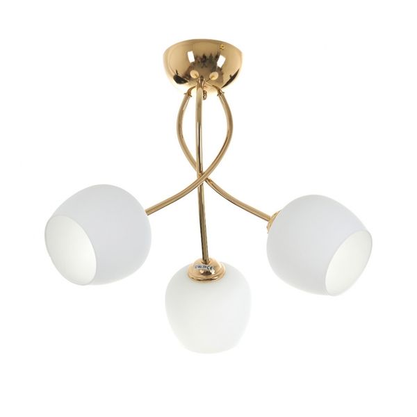 СТЪКЛЕН ПОЛИЛЕЙ ЗЛАТО 3X40W 1961/3 GD