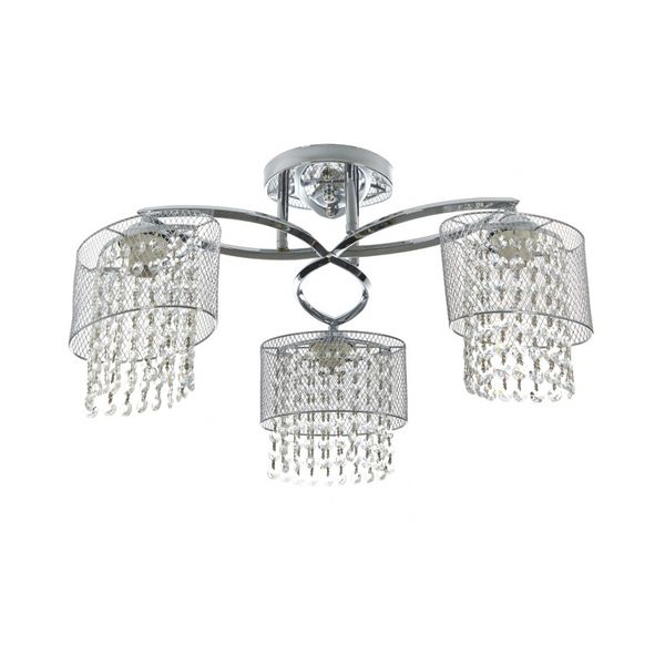 МЕТАЛЕН ПОЛИЛЕЙ ХРОМ 3X40W 1967/3 CH