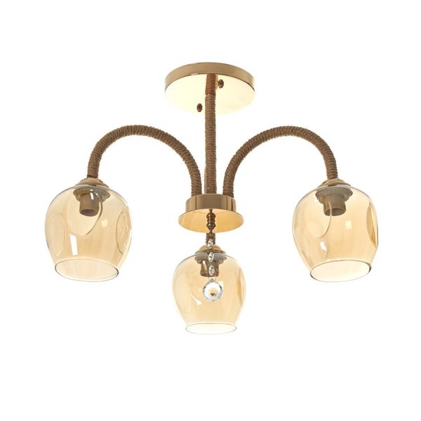 СТЪКЛЕН ПОЛИЛЕЙ ЗЛАТО 3X40W 1968/3 GD