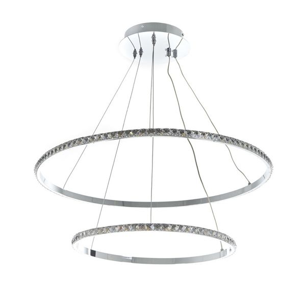 КРИСТАЛЕН ПОЛИЛЕЙ ХРОМ LED 48W 4000K 1980/2 CH