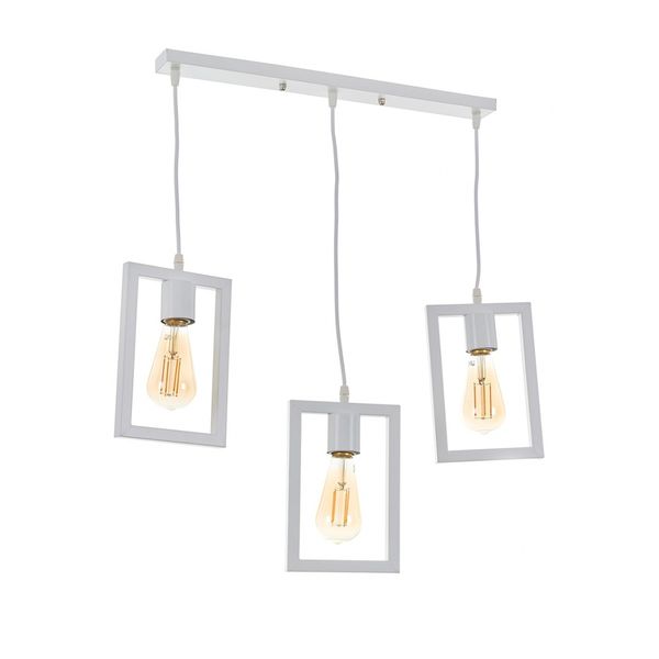 МЕТАЛЕН ПОЛИЛЕЙ БЯЛ 3X40W 1998/3 WT