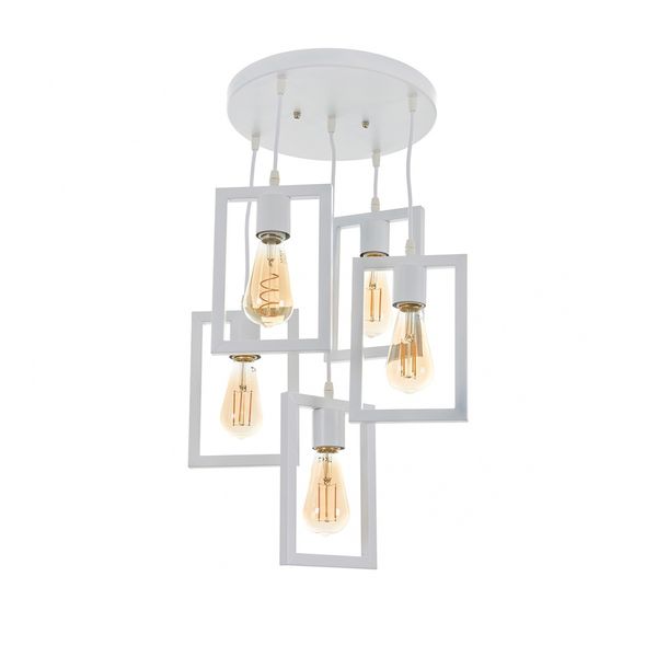 МЕТАЛЕН ПОЛИЛЕЙ БЯЛ 5X40W 1998/5 WT