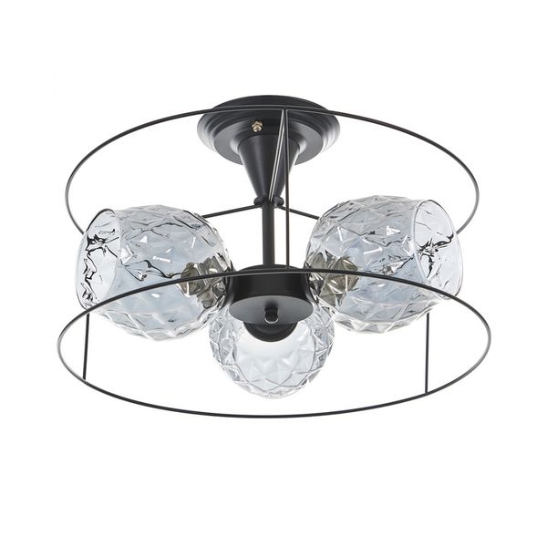 СТЪКЛЕН ПОЛИЛЕЙ ЧЕРЕН 3X40W 2005/3 BK