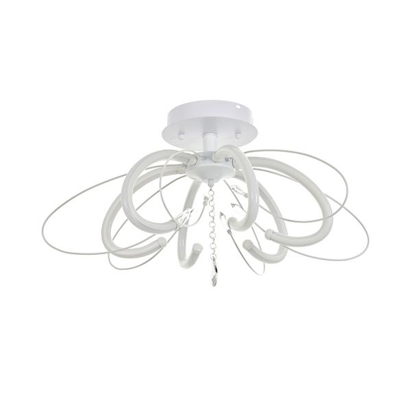 КРИСТАЛЕН ПОЛИЛЕЙ БЯЛ LED 48W 4000K 2011/6 WH