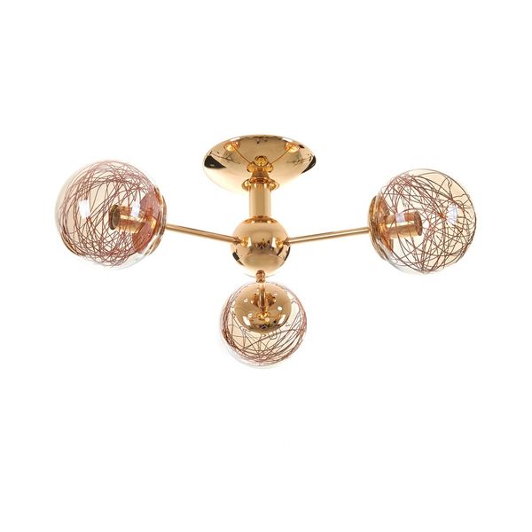 СТЪКЛЕН ПОЛИЛЕЙ ЗЛАТО 3X40W 2012/3 GD