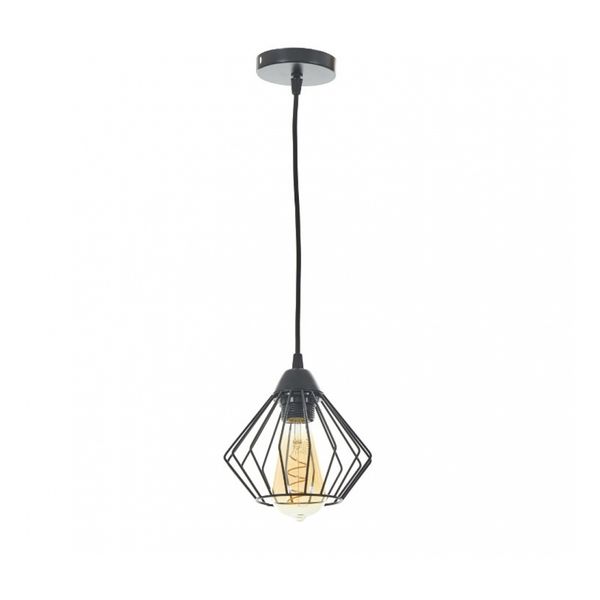 МЕТАЛЕН ПЕНДЕЛ ЧЕРЕН 1X40W 2089/1