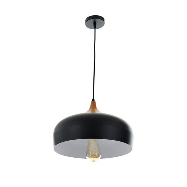 МЕТАЛЕН ПЕНДЕЛ ЧЕРЕН 1X40W 2093