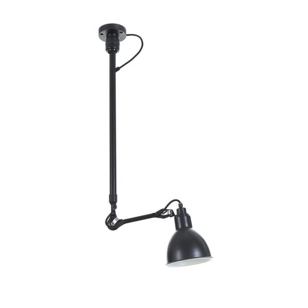 МЕТАЛЕН ПЕНДЕЛ ЧЕРЕН 1X40W 2098 BK