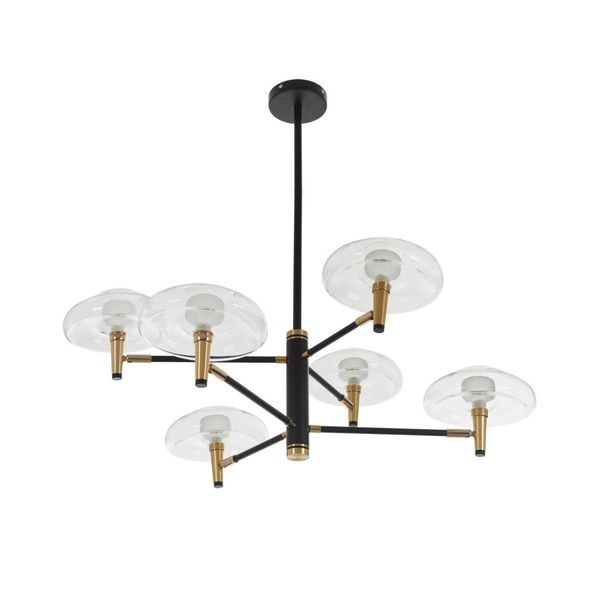 СТЪКЛЕН ПОЛИЛЕЙ ЧЕРЕН 6X25W 2101/6