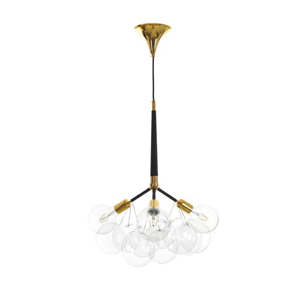 СТЪКЛЕН ПОЛИЛЕЙ ЧЕРЕН 3X4W 4000K 2109/3 BK