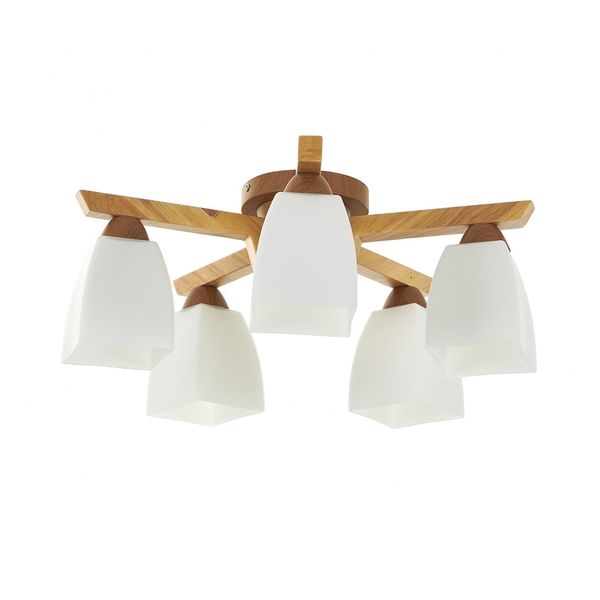 ПОЛИЛЕЙ MAHOGANY КАФЯВ 5XE27 EL 2176/5 GD