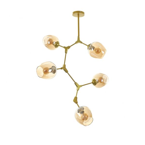 ПОЛИЛЕЙ DNA ЗЛАТО 5XE27 2324/5 GD