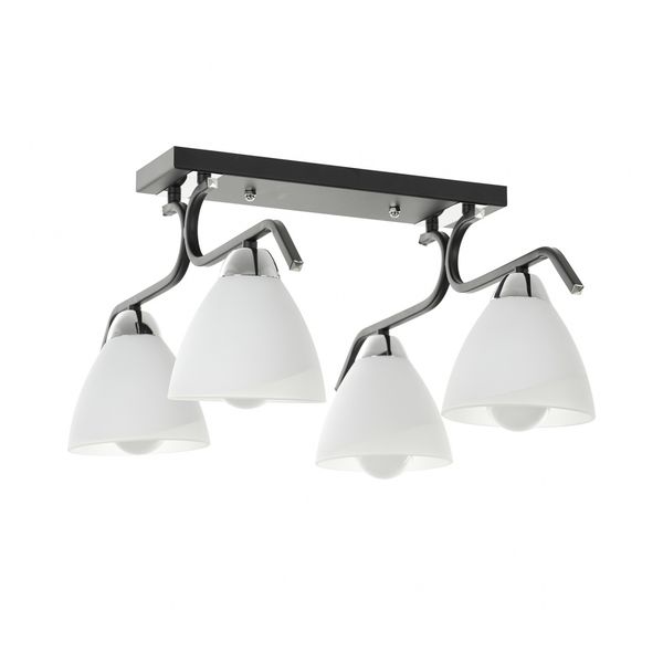 ПОЛИЛЕЙ EMU ЧЕРЕН 4XE27 2380/4 BK/CR