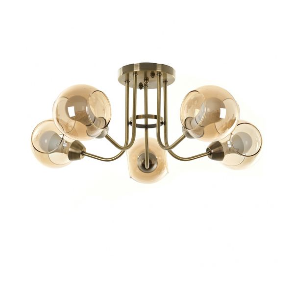 ПОЛИЛЕЙ SOLFI БРОНЗ 5XE27 2381/5 AB